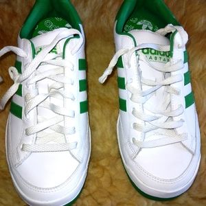 Adidas, 6, White and Green